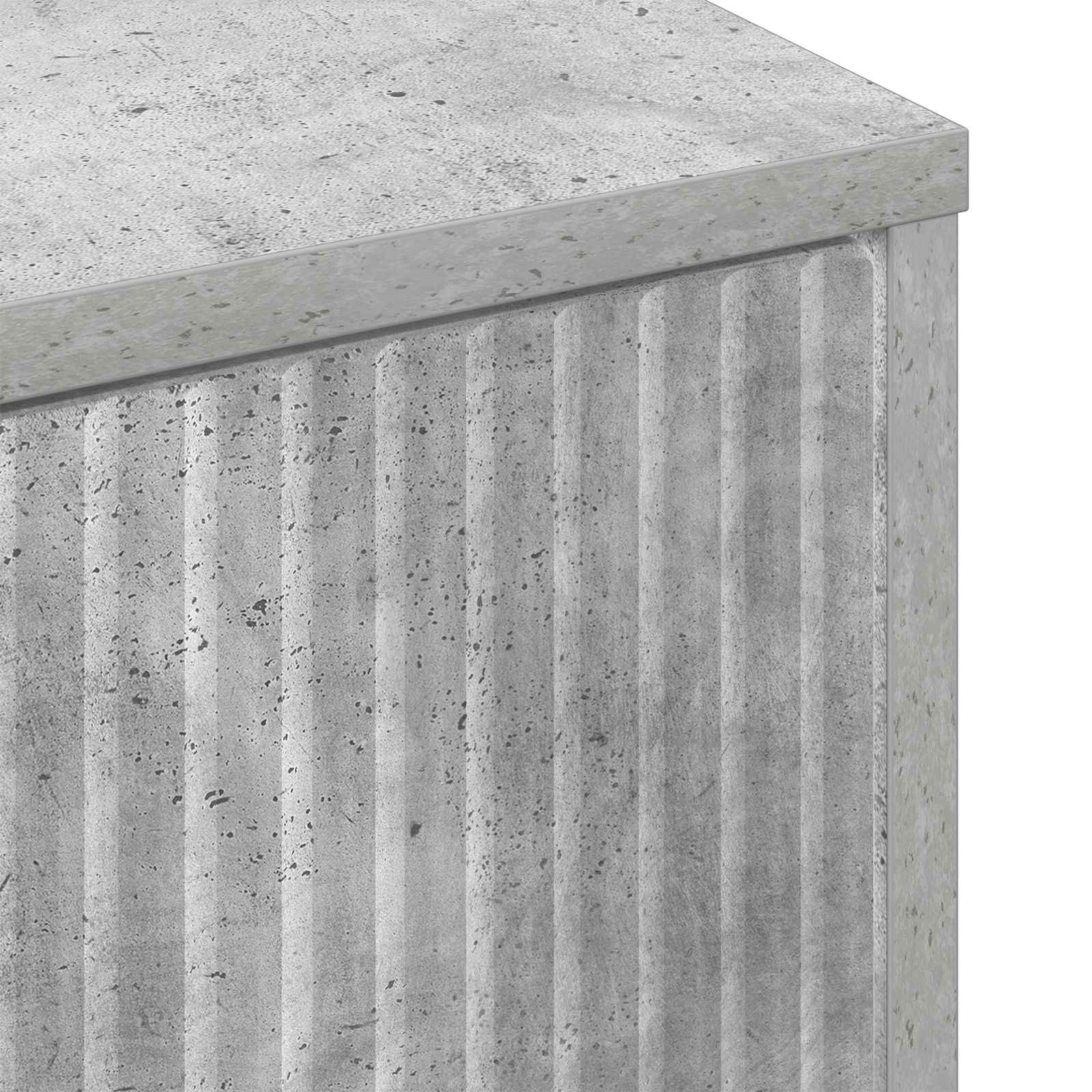 Kabalas Betono pilka 69,5 x 33 x 82 cm Apdirbta mediena