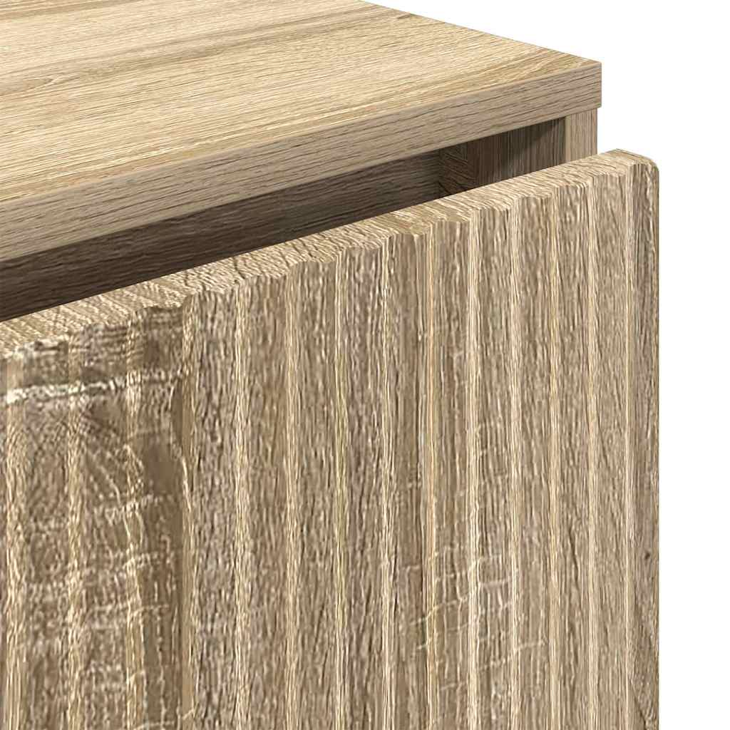 Kumode Sonoma ozols 79,5 x 33 x 82 cm Inženierijas koks