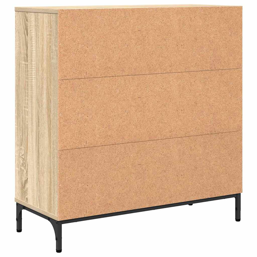 Kumode Sonoma ozols 79,5 x 33 x 82 cm Inženierijas koks