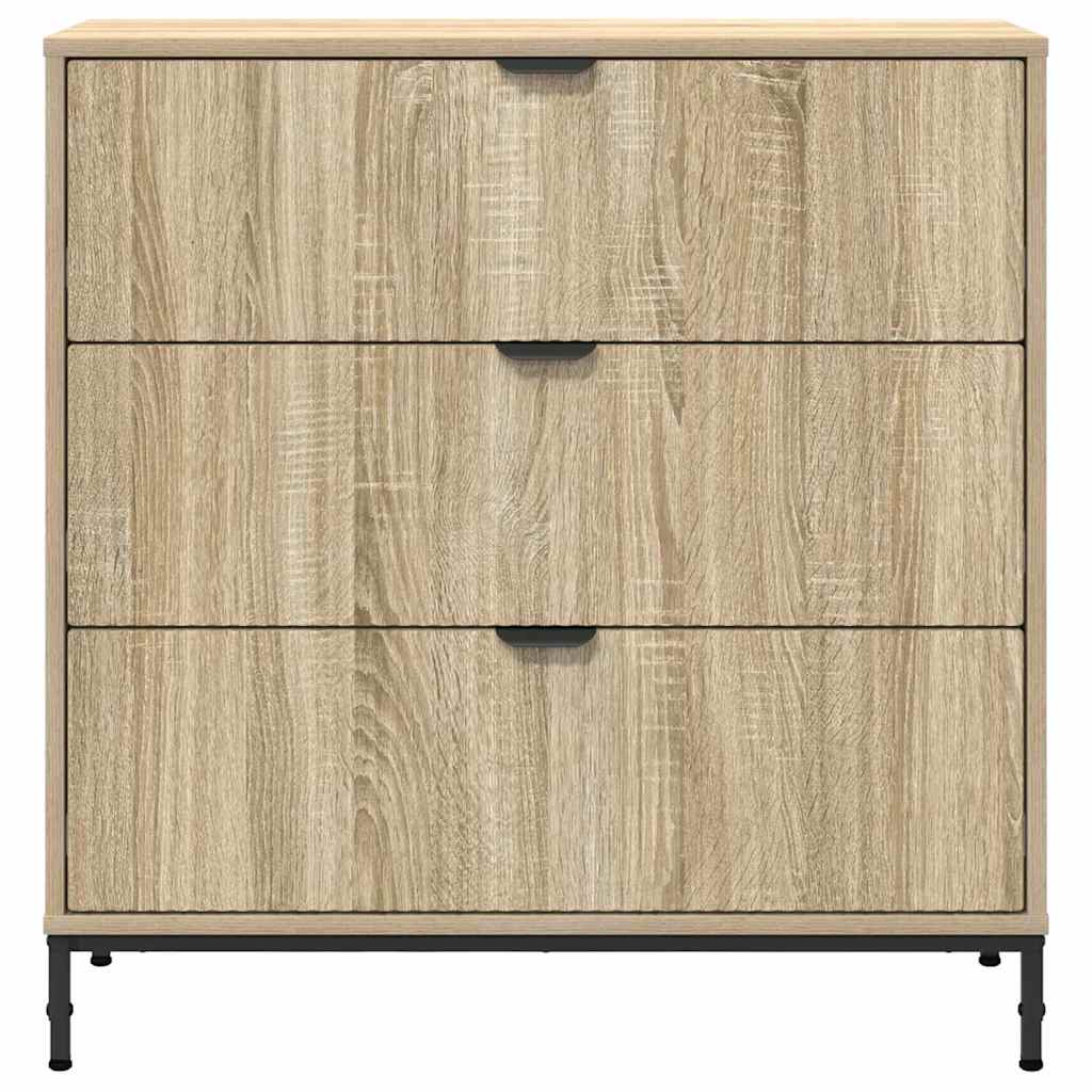 Kumode Sonoma ozols 79,5 x 33 x 82 cm Inženierijas koks