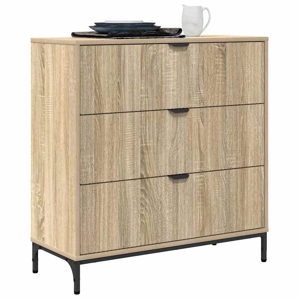 Kumode Sonoma ozols 79,5 x 33 x 82 cm Inženierijas koks