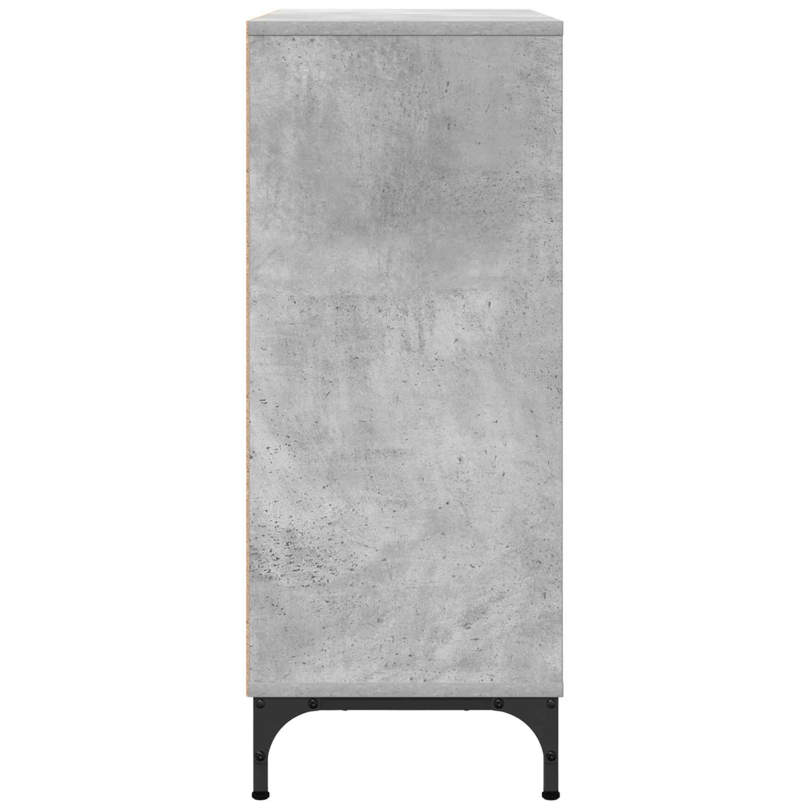 Kabalas Concrete grey 79.5 x 33 x 82 cm Engineered wood