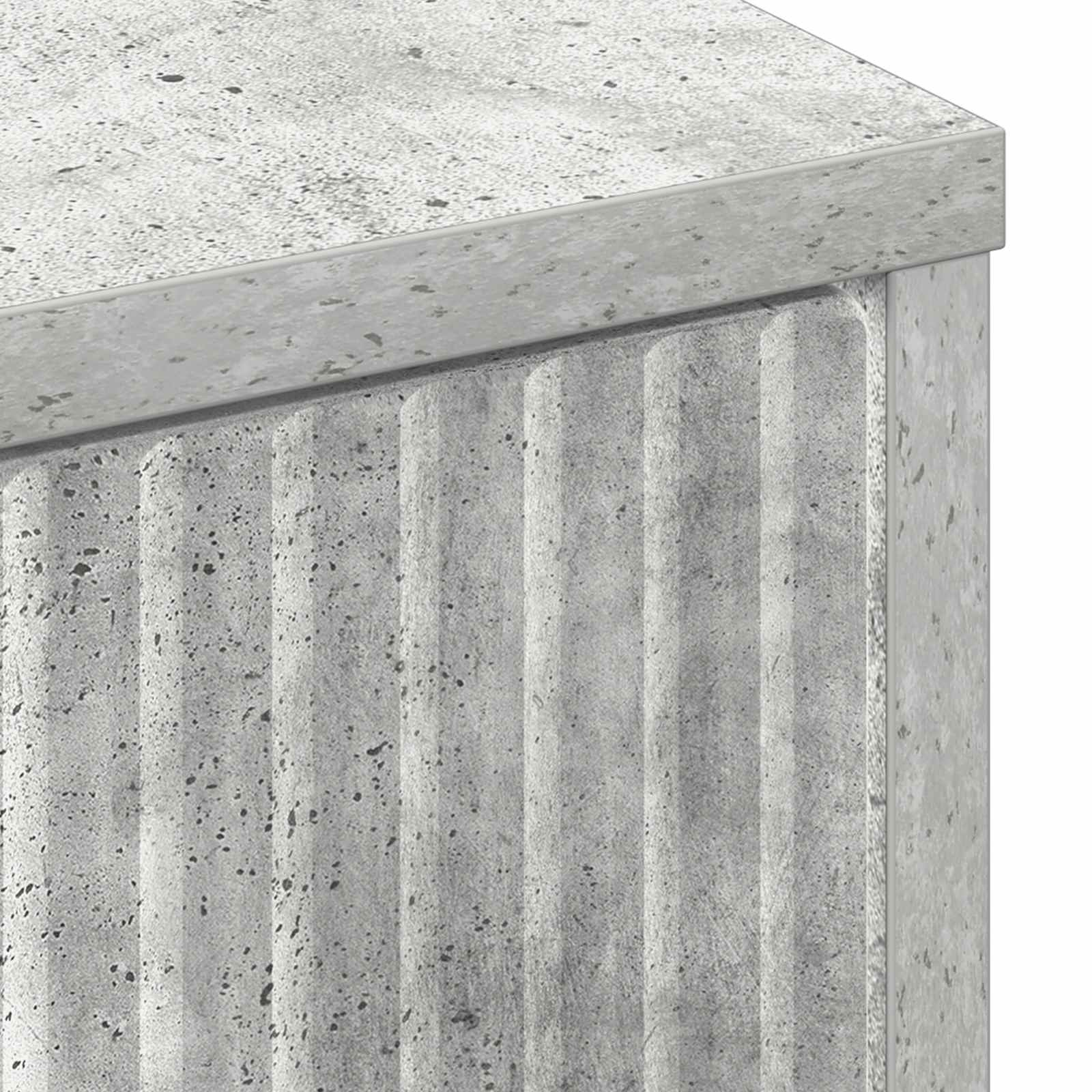 Kabalas Betono pilka 89.5 x 33 x 82 cm Apdirbta mediena