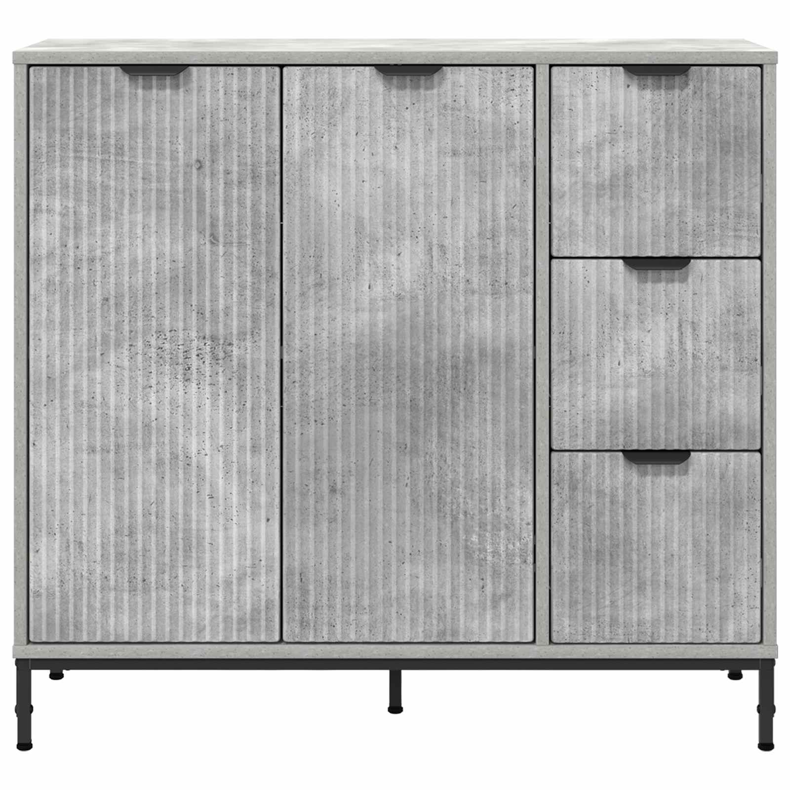 Kabalas Betono pilka 89.5 x 33 x 82 cm Apdirbta mediena
