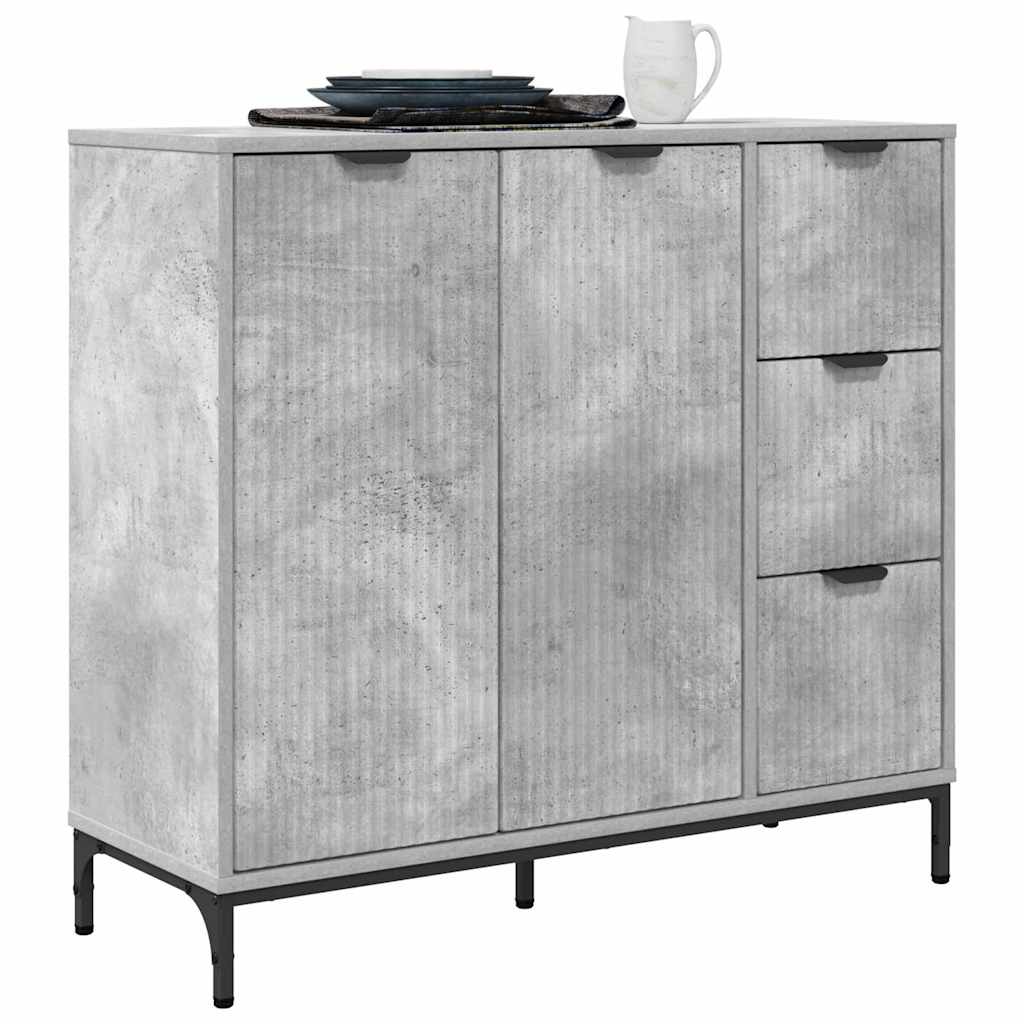 Kabalas Betono pilka 89.5 x 33 x 82 cm Apdirbta mediena