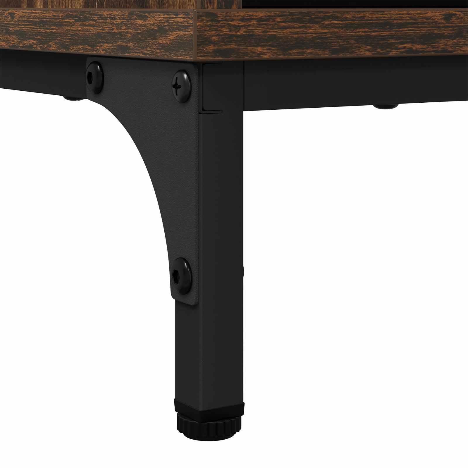 Chest of drawers Smoked oak 89.5 x 33 x 82 cm Engineered wood