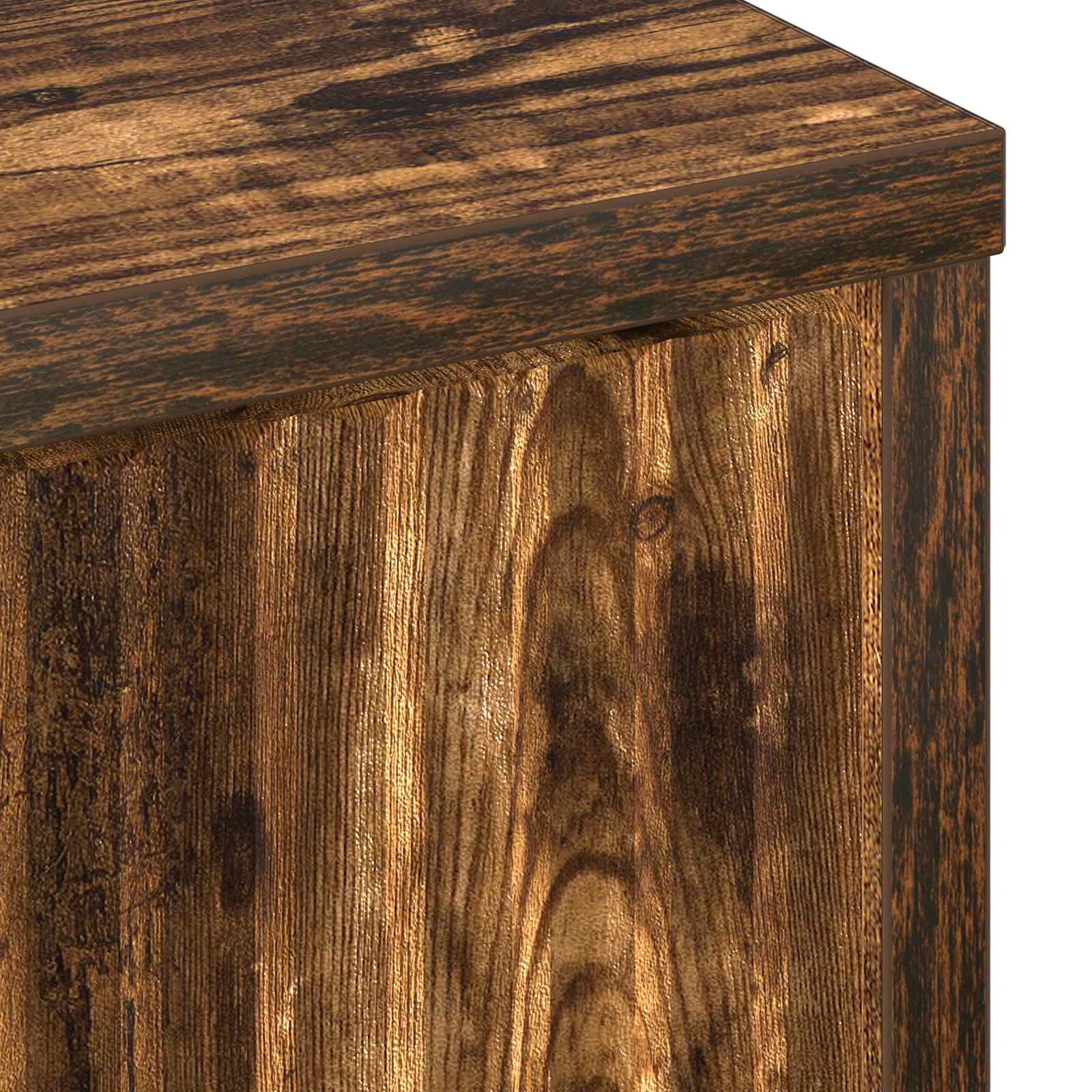 Chest of drawers Smoked oak 89.5 x 33 x 82 cm Engineered wood