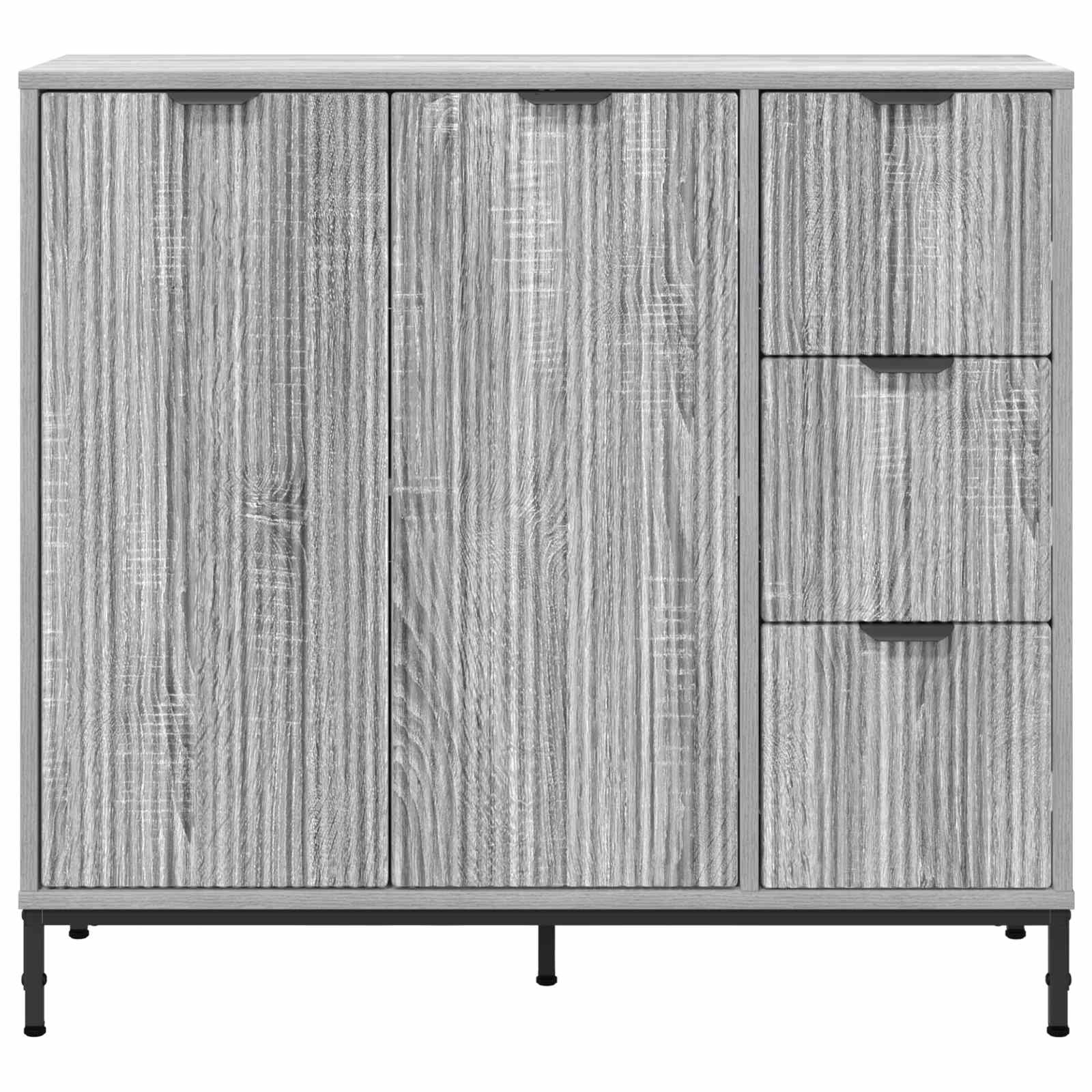 Kabalas Pilka sonoma ąžuolo 89.5 x 33 x 82 cm Apdirbta mediena