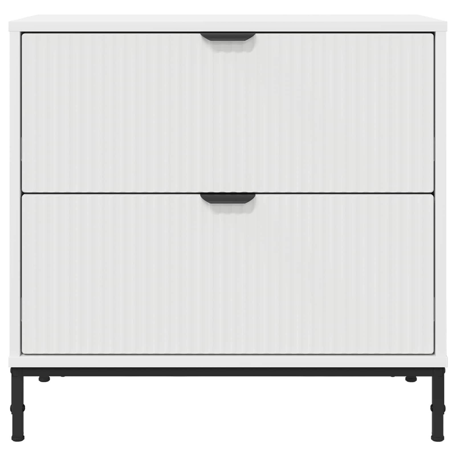 Naktinis staliukas Balta 63.5 x 36 x 61 cm Apdirbta mediena