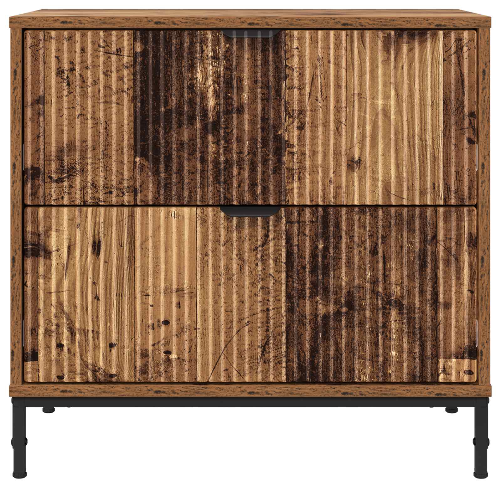 Naktinis staliukas su stalčių Sena mediena 63.5 x 36 x 61 cm