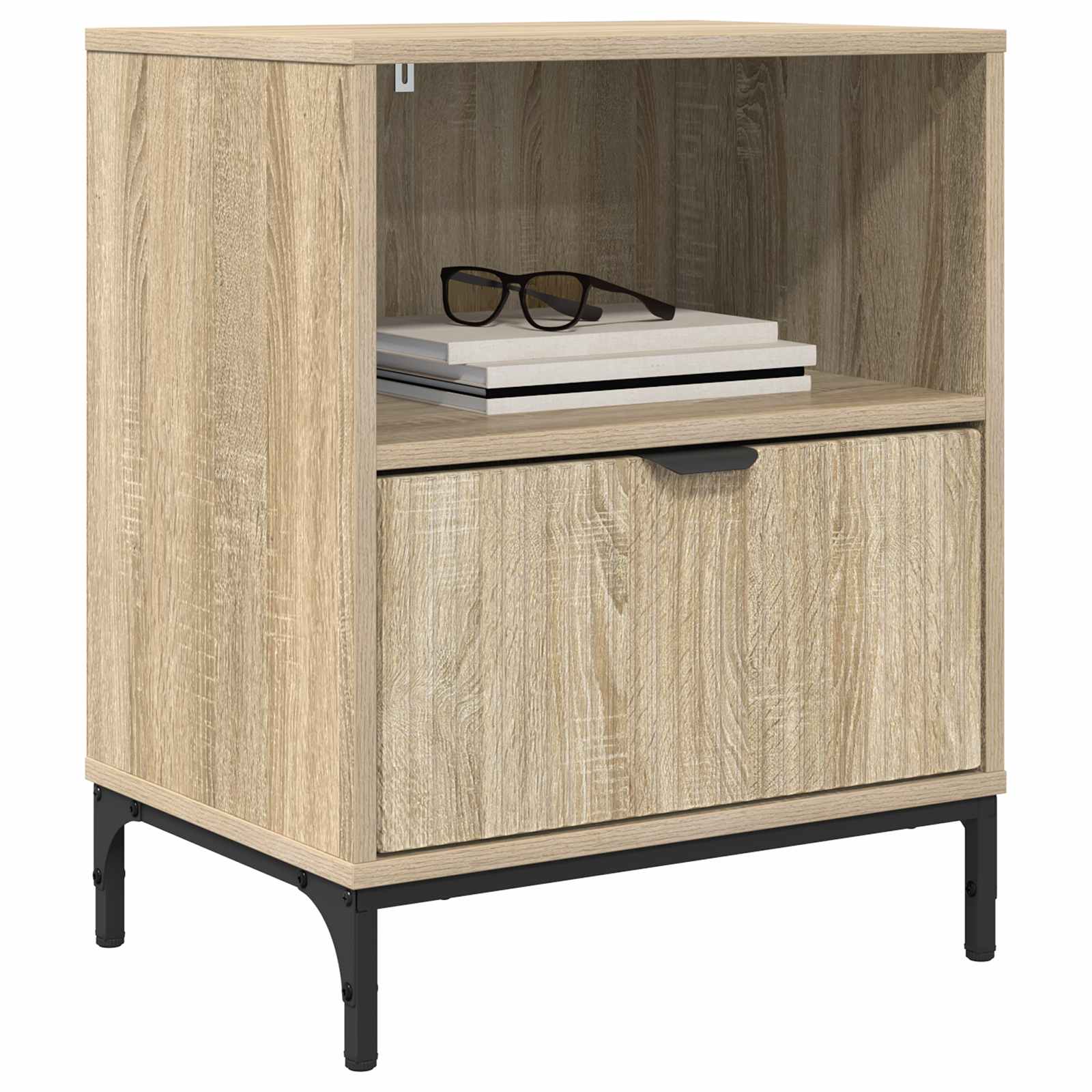 Nightstands 2 pcs Sonoma oak 49 x 36 x 61 cm