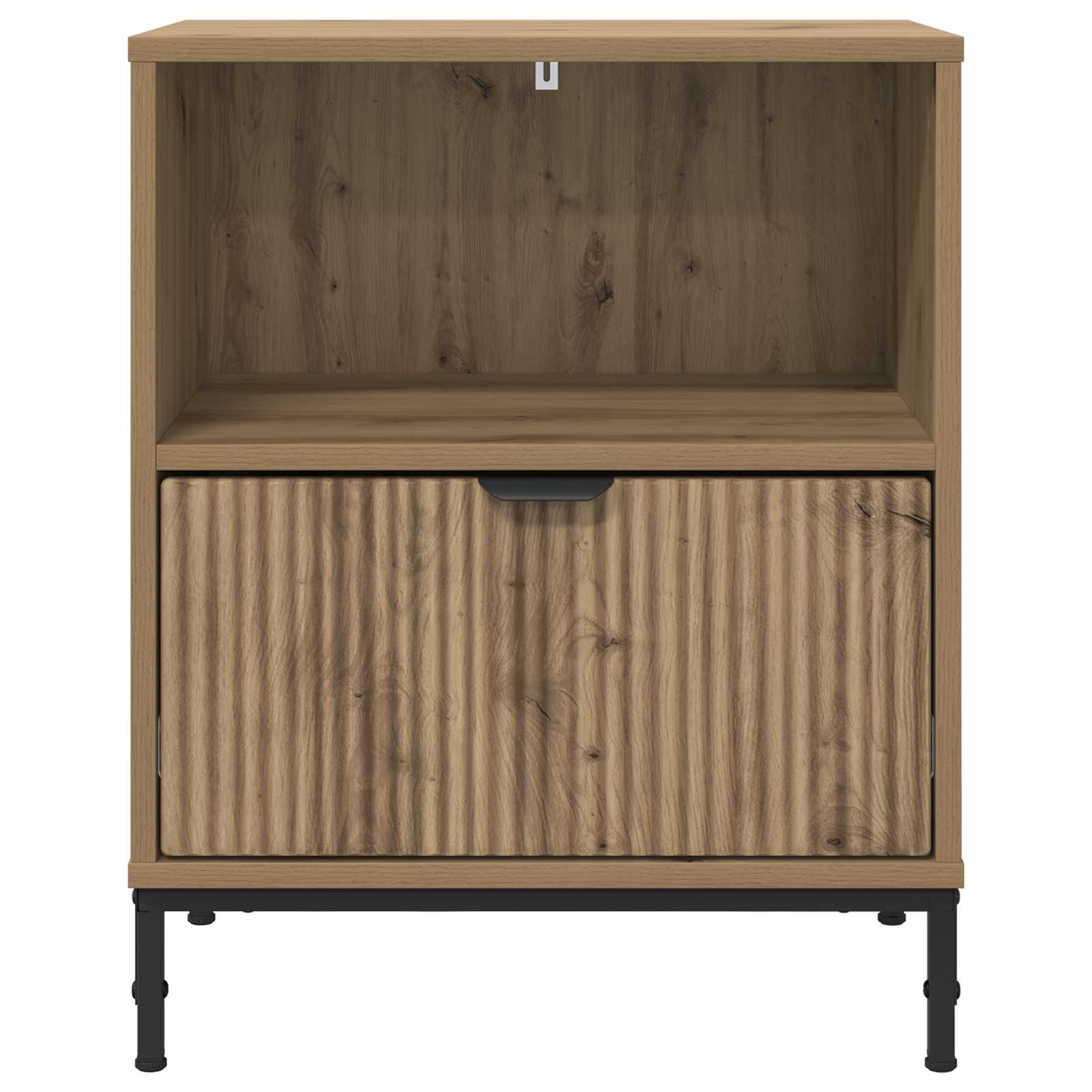 Naktiniai staliukai 2 pcs artisano ąžuolo 49 x 36 x 61 cm