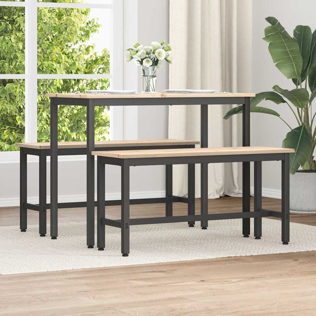 Valgomojo suolai 2 pcs Natūrali 100 x 32,5 x 49 cm