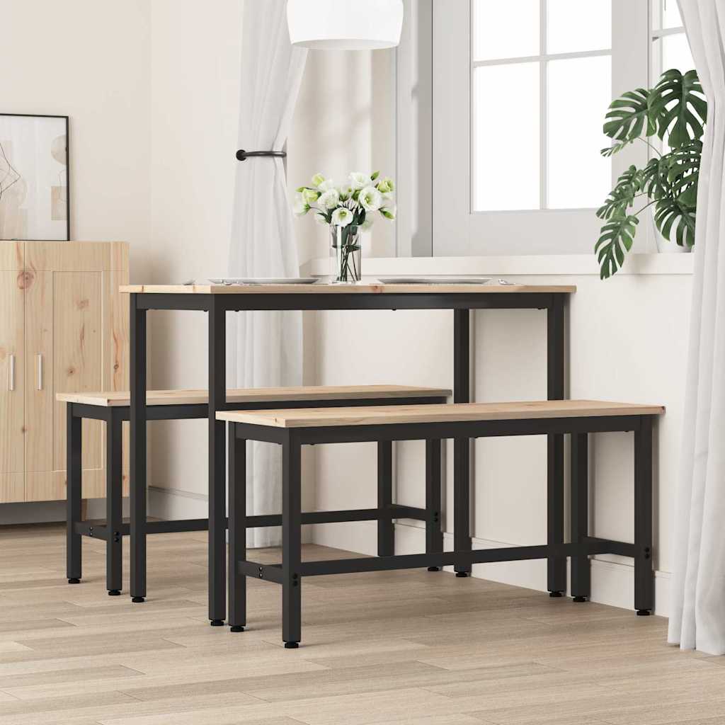 Valgomojo suolai 2 pcs Natūrali 100 x 32,5 x 49 cm