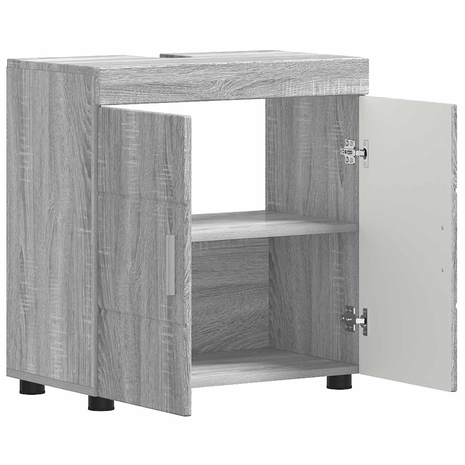 Vannas istabas skapja komplekts TULUM Pelēka Sonoma 60 x 34 x 63 cm
