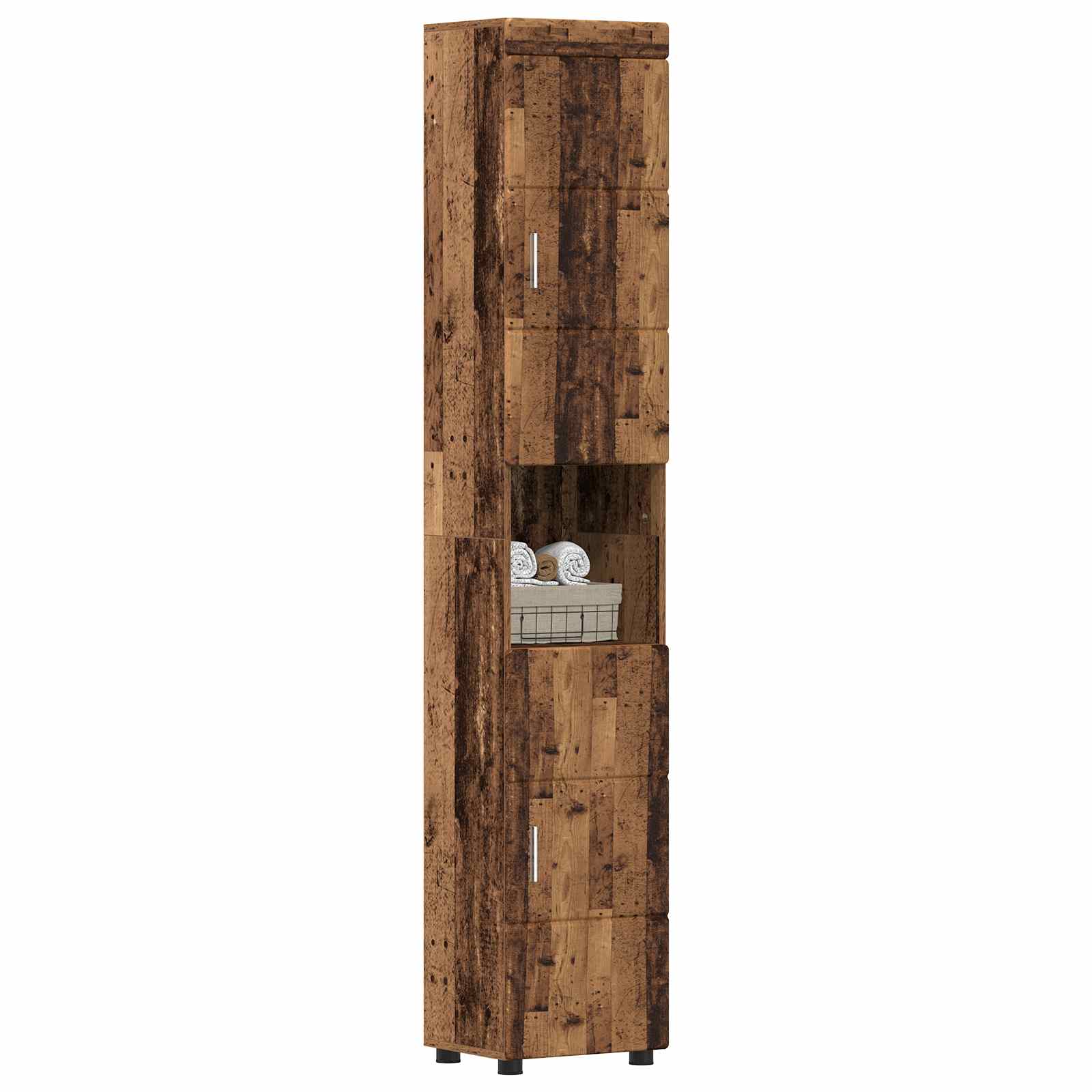 Vannas istabas skapja komplekts TULUM Vecs koks 37 x 31,5 x 203 cm