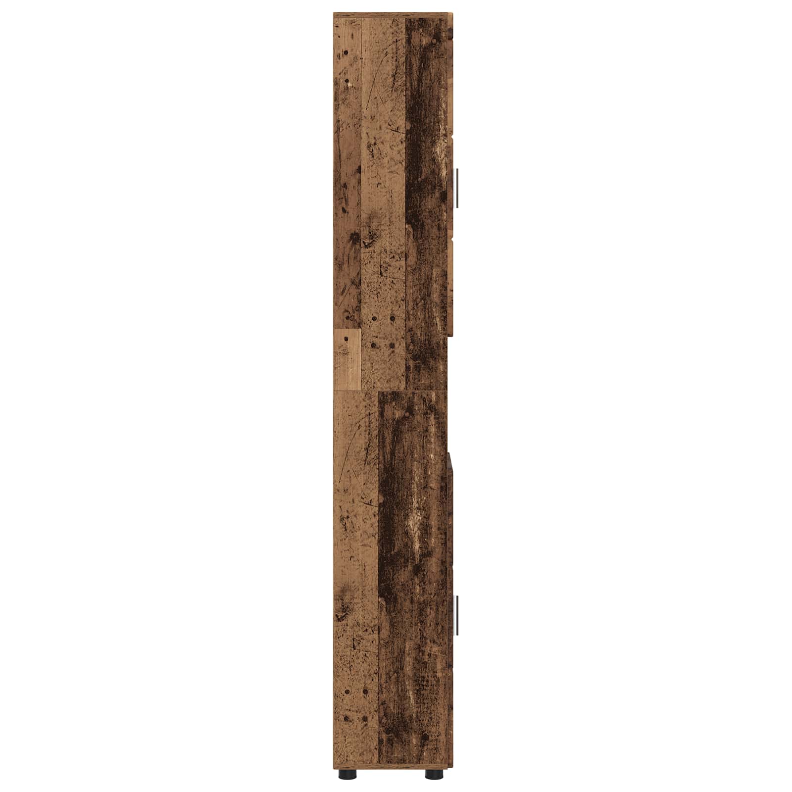 Vannas istabas skapja komplekts TULUM Vecs koks 37 x 31,5 x 203 cm