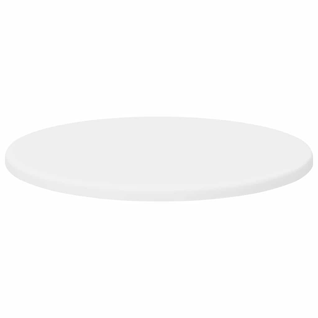 Stalo viršus Balta Ø 40 x 1,5 cm Apdirbta mediena