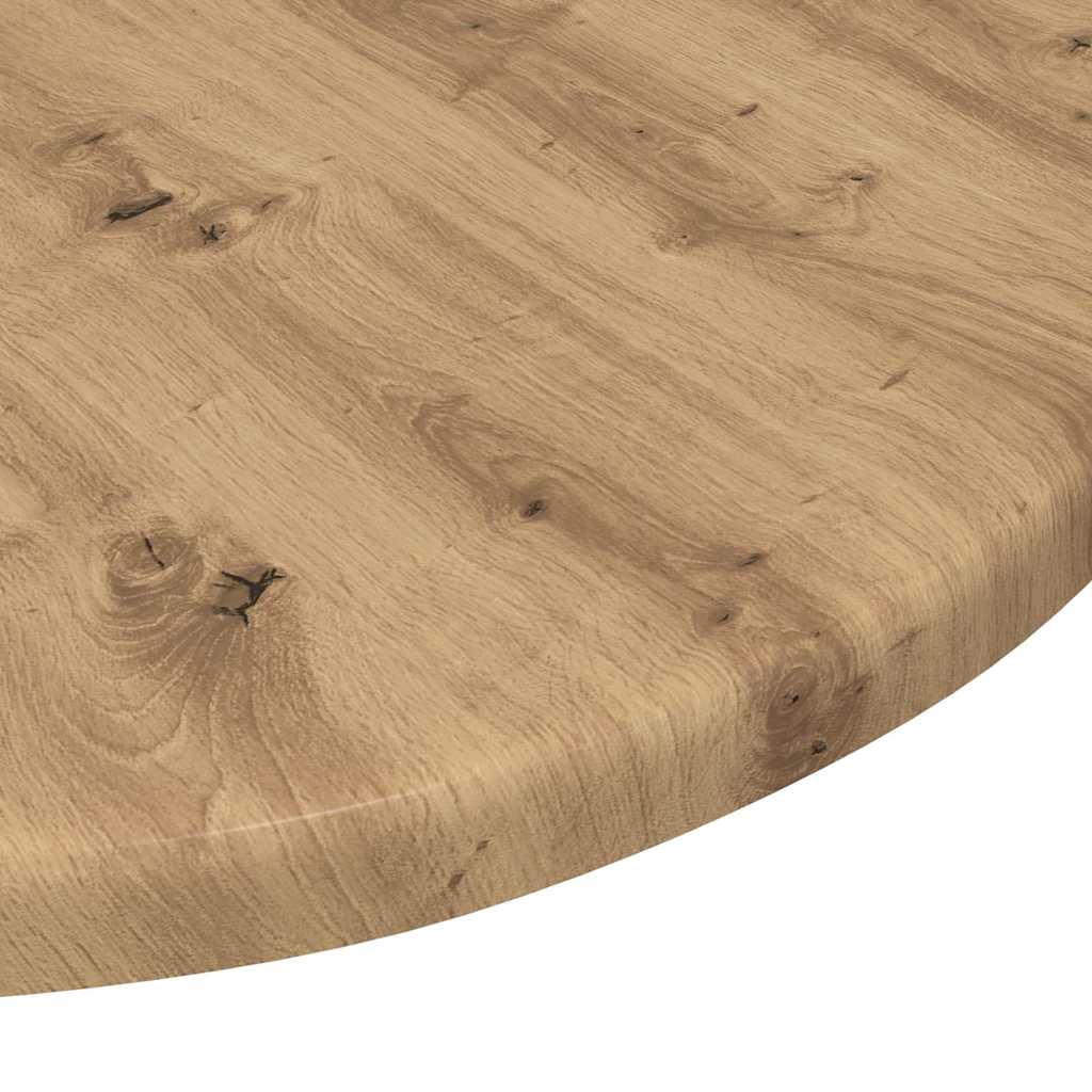 Tabletop artisan oak 40 x 40 x 1.5 cm Processed wood