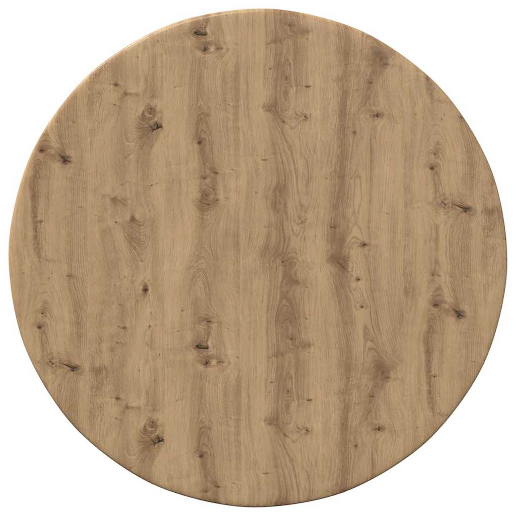 Tabletop artisan oak 40 x 40 x 1.5 cm Processed wood