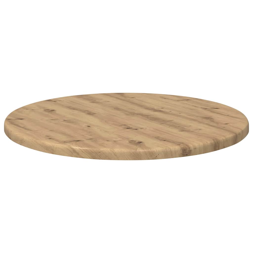 Tabletop artisan oak 40 x 40 x 1.5 cm Processed wood