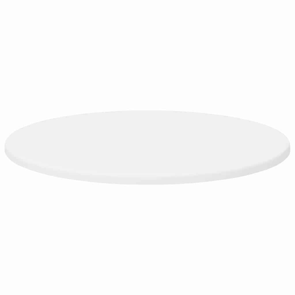 Stalo viršus Balta Ø 50 x 1,5 cm Apdirbta mediena