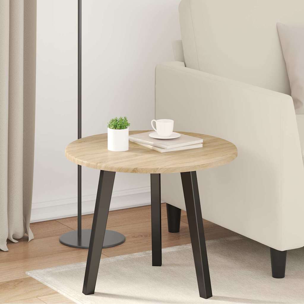 Tabletop Sonoma oak 50 x 50 x 1.5 cm Engineered wood