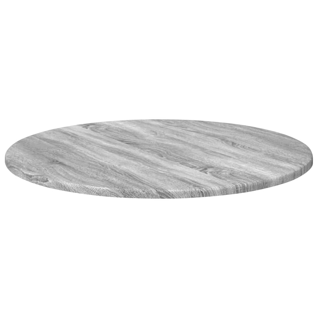 Stalo viršus Pilka sonoma ąžuolo Ø 60 x 1,5 cm Apdirbta mediena