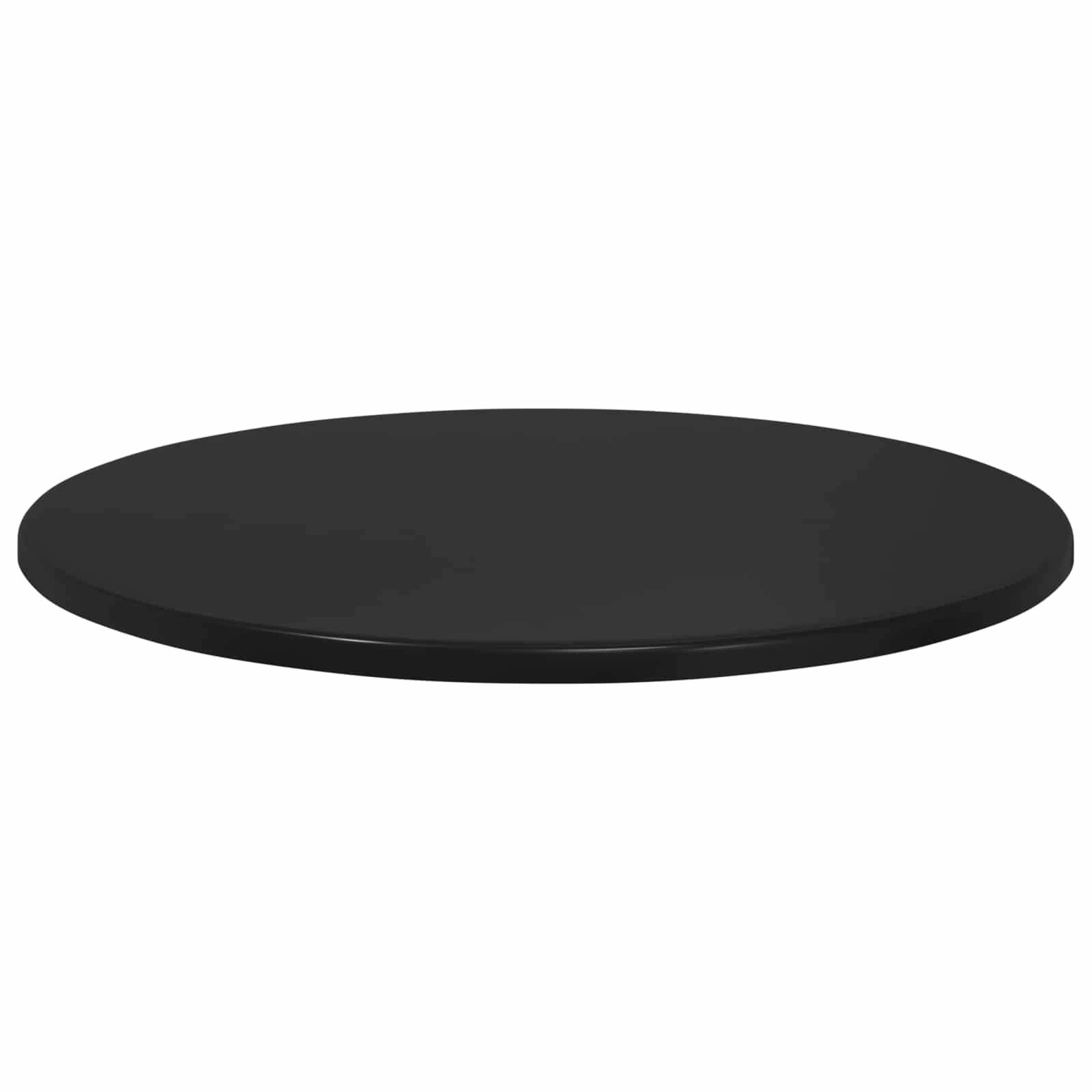 Stalo viršus Juoda Ø 70 x 1,5 cm Apdirbta mediena