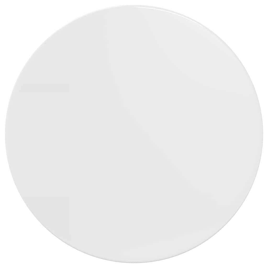 Stalo viršus Ypatingai blizgi balta 70 x 70 x 1,5 cm