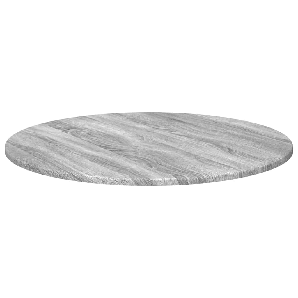 Galda virsma Pelēka sonomas ozola 70 x 70 x 1,5 cm
