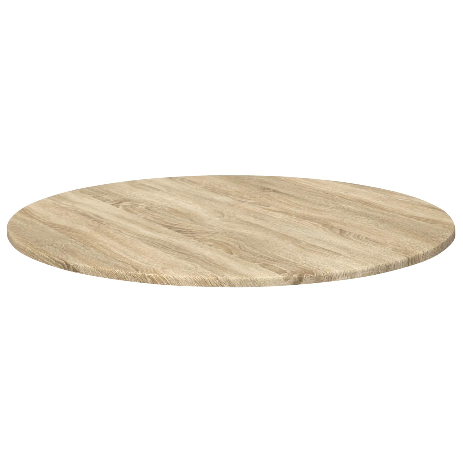 Tabletop Sonoma Oak 80 x 80 x 1.5 cm Engineered Wood