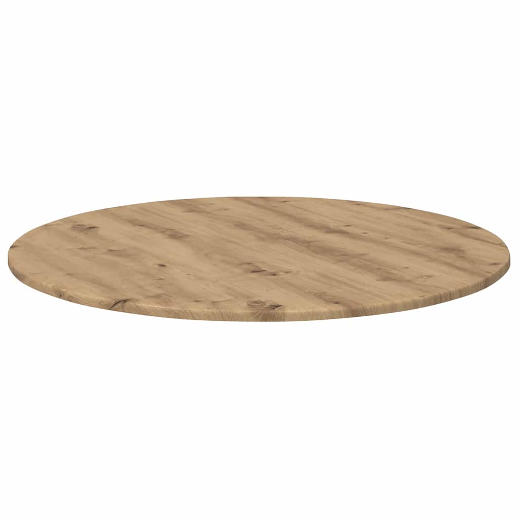 Stalo viršus artisano ąžuolo Ø 80 x 1,5 cm Apdirbta mediena
