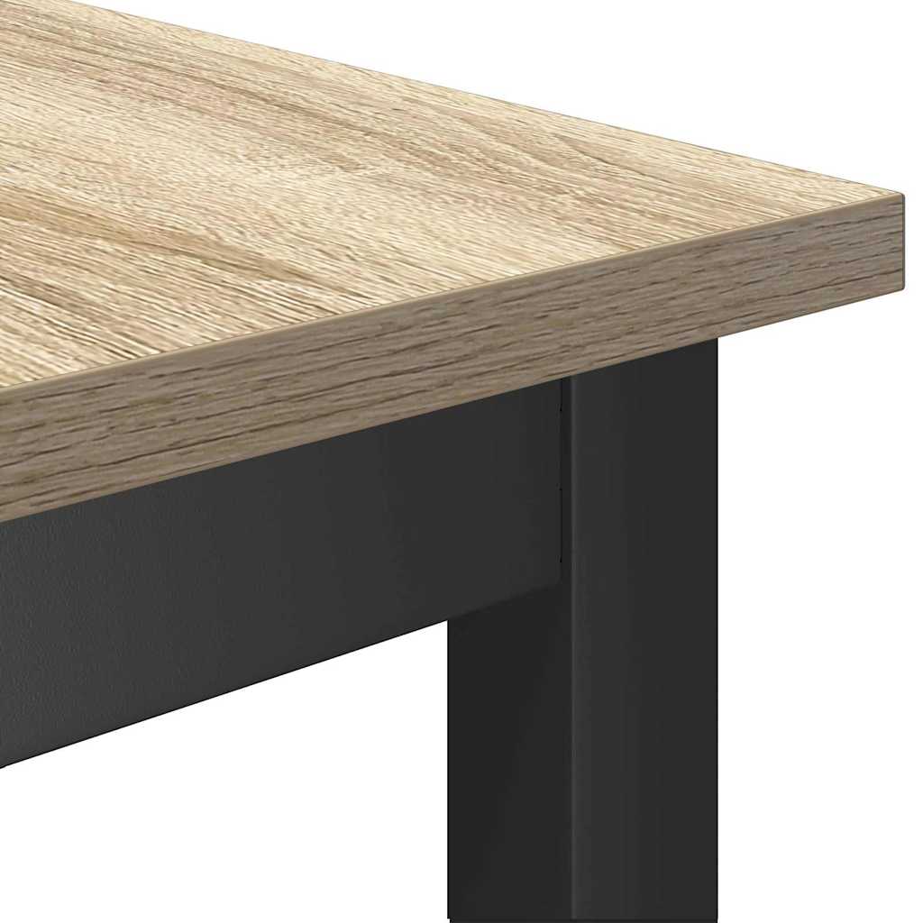 Dining bench Sonoma oak 100 x 32.5 x 48.5 cm