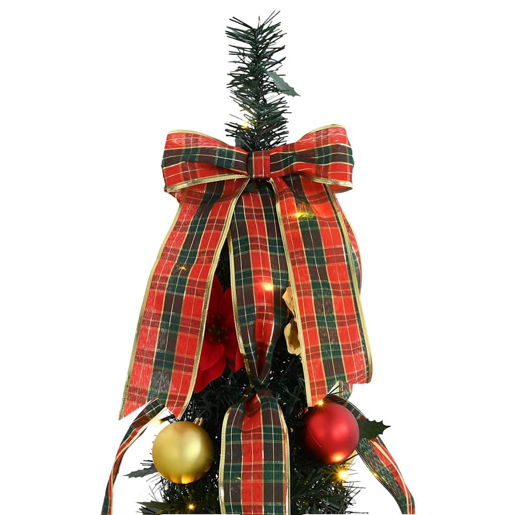 Dirbtinė Kalėdų eglutė CRYSTAL POLAR, su 50 LED stovu Žalia 120 cm.