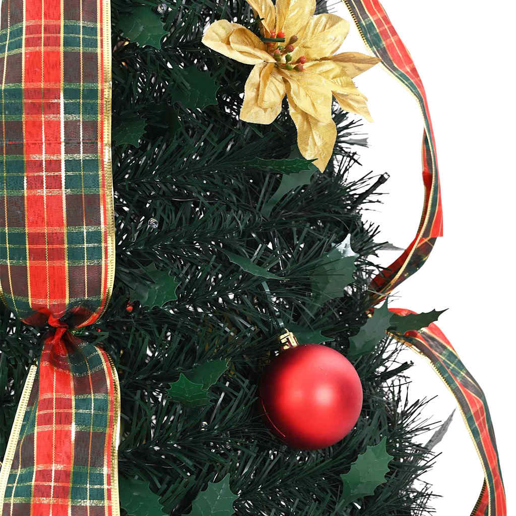 Dirbtinė Kalėdų eglutė CRYSTAL POLAR, su 50 LED stovu Žalia 120 cm.