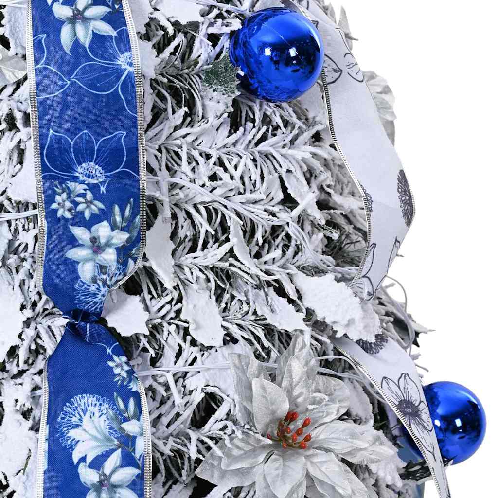 Dirbtinė Kalėdų eglutė CRYSTAL POLAR, su 100 LED stovu Žalia 150 cm.