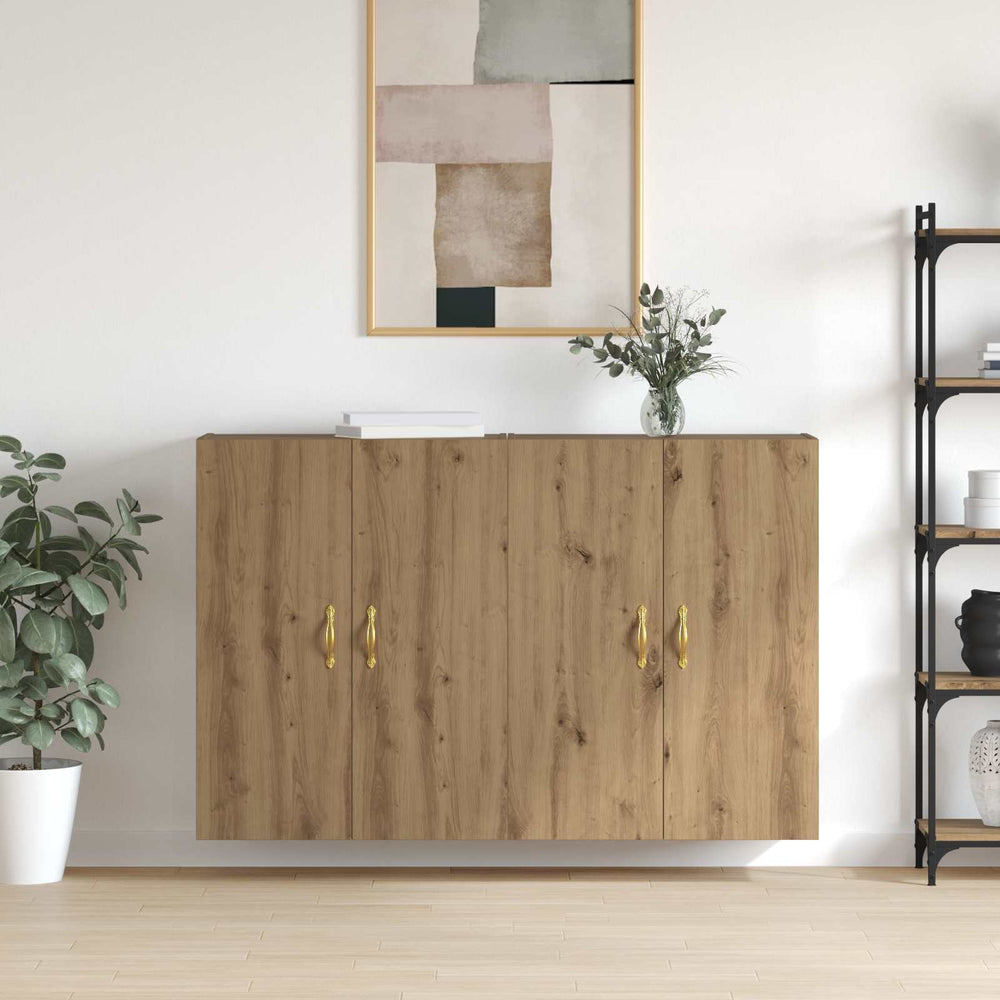 Prie sienos montuojama spinta 2 pcs Amatininkų ąžuolas