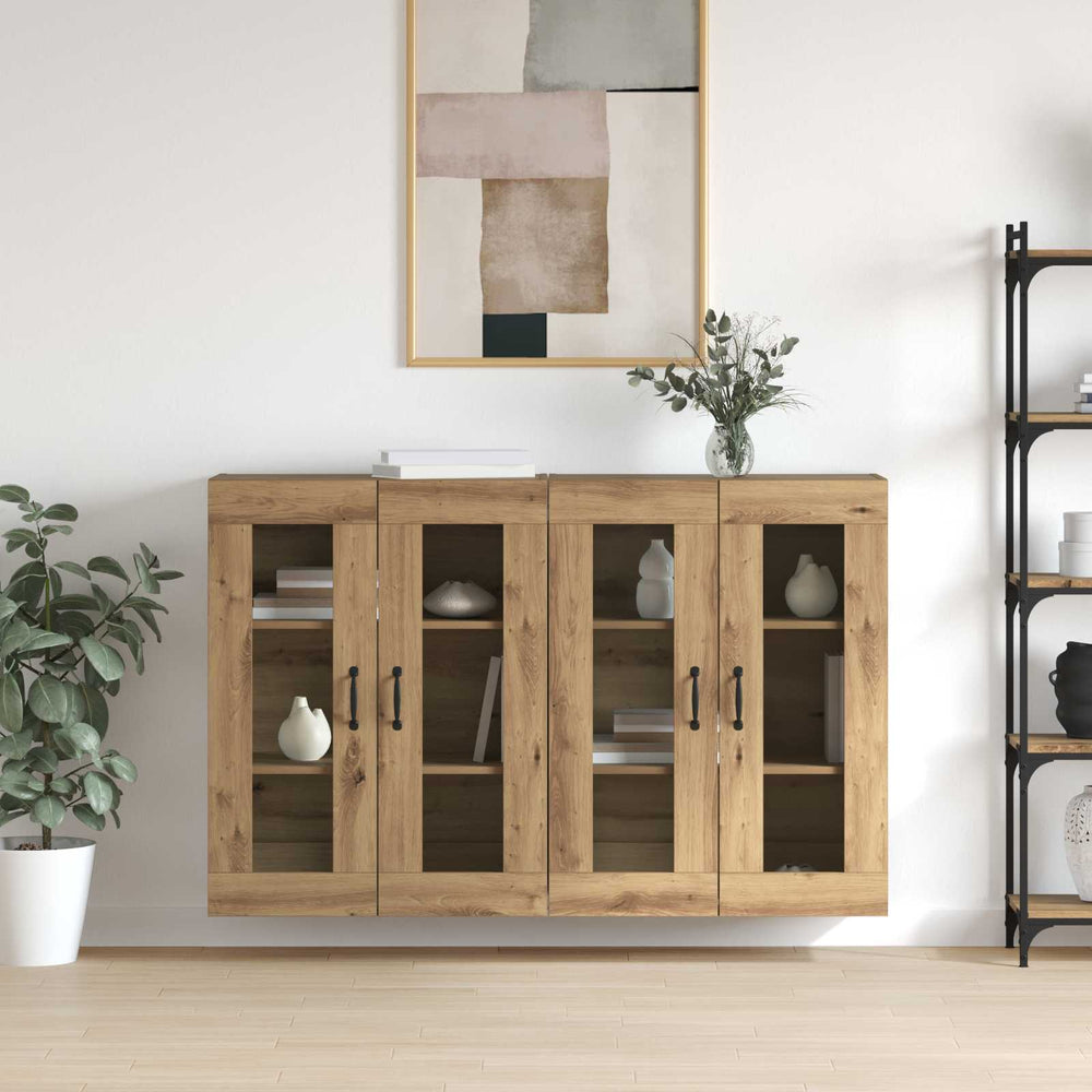 Sieniniai spintelės 2 pcs artisano ąžuolo 69,5 x 34 x 90 cm
