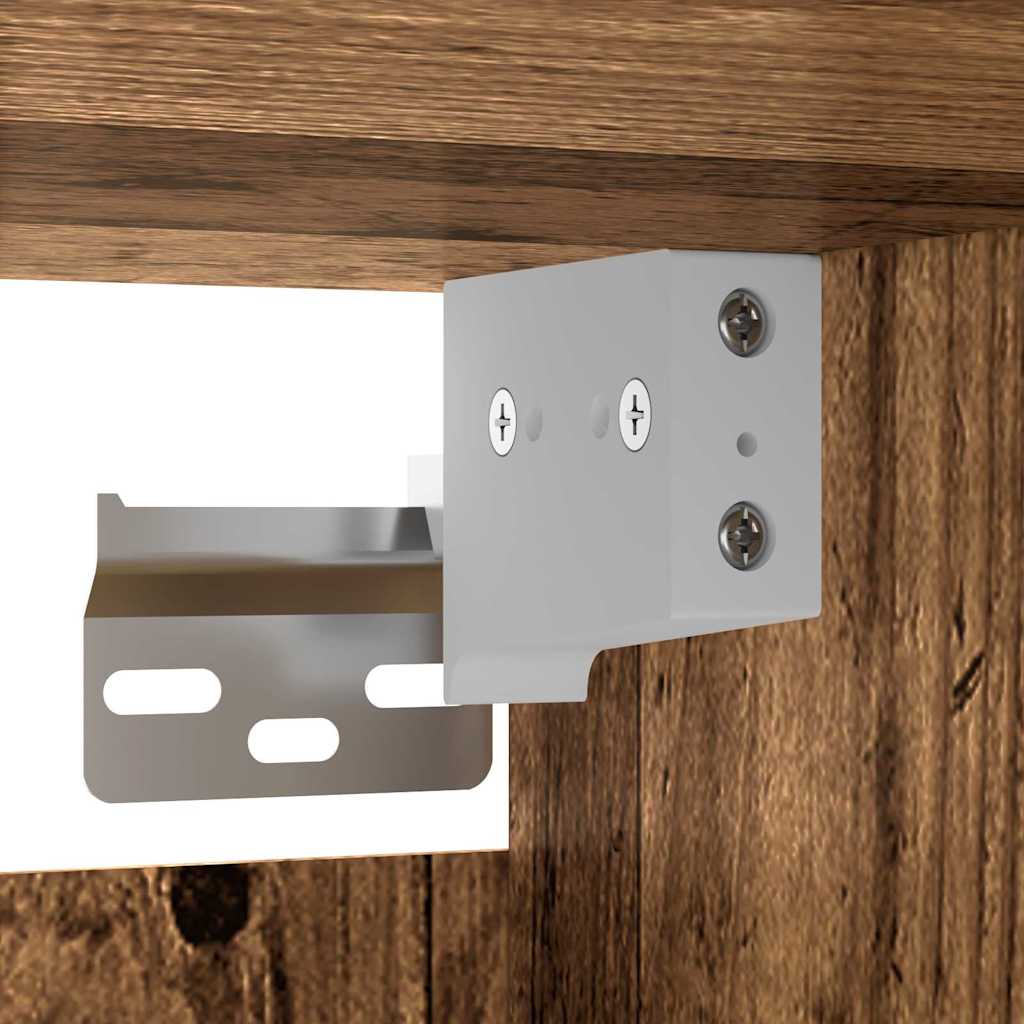 Sieniniai spintelės 2 pcs Sena mediena 69,5 x 34 x 90 cm