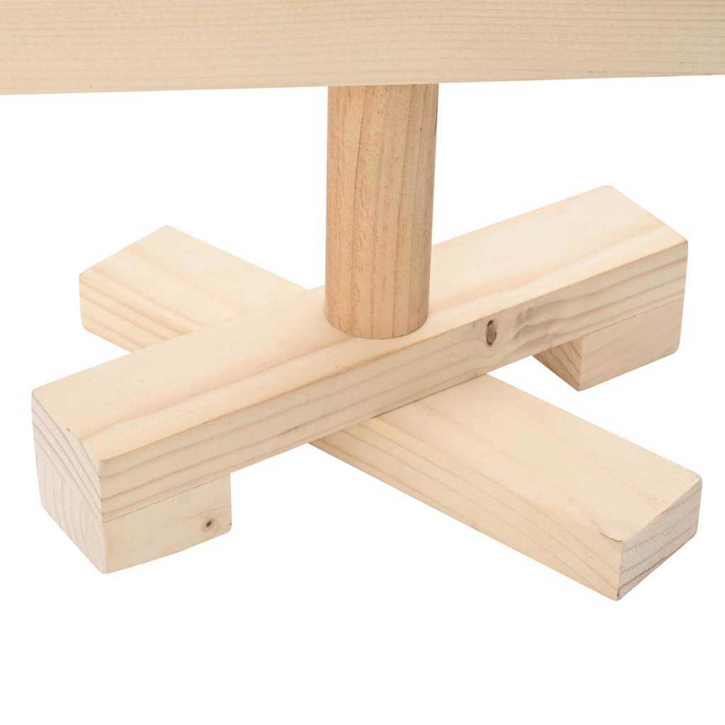 Kalėdų eglutės CROWN WINTER, stovu Natūrali 60 cm. Pušies masyvas