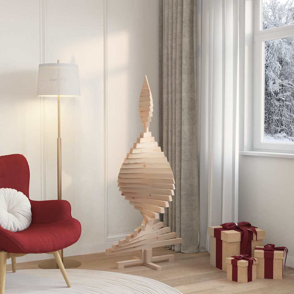 Kalėdų eglutės KOTKA 150 cm Pušies masyvas Natūrali