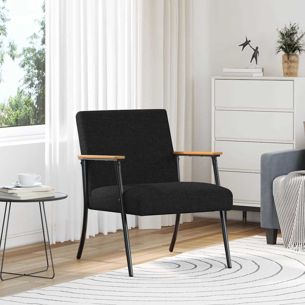 krėslas Juoda 59 x 75 x 78 cm audinys