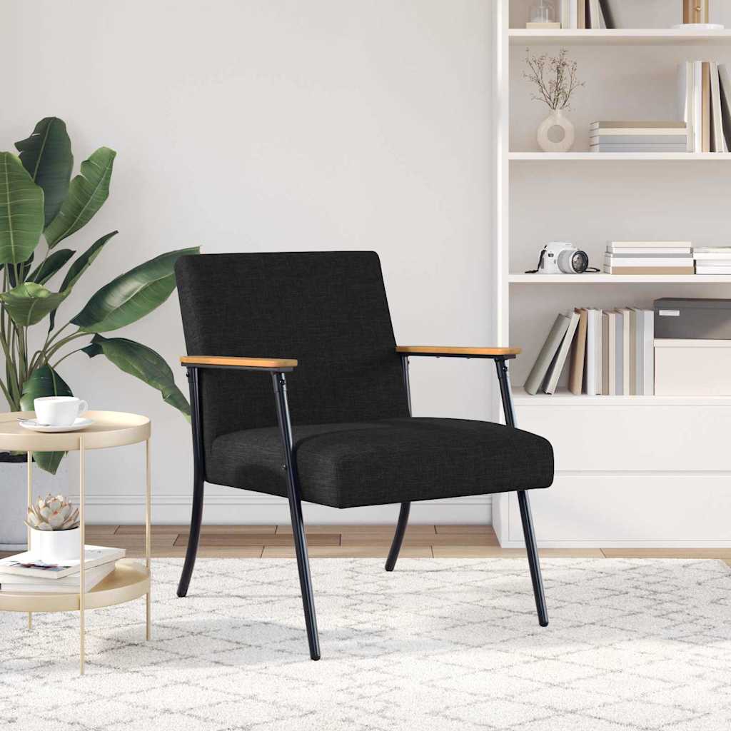 krėslas Juoda 59 x 75 x 78 cm audinys