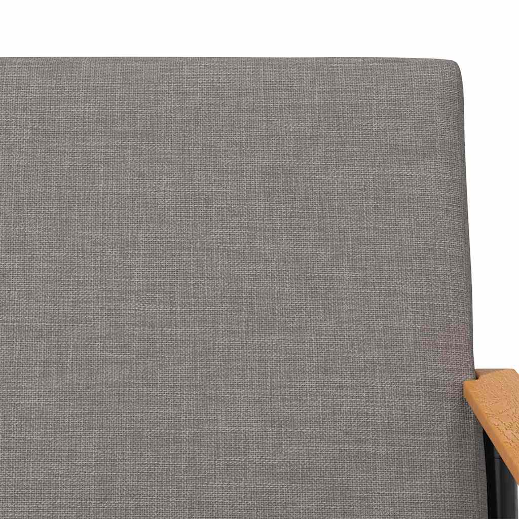 Armchair Taupe 59 x 75 x 78 cm fabric