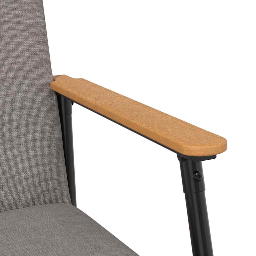 Armchair Taupe 59 x 75 x 78 cm fabric