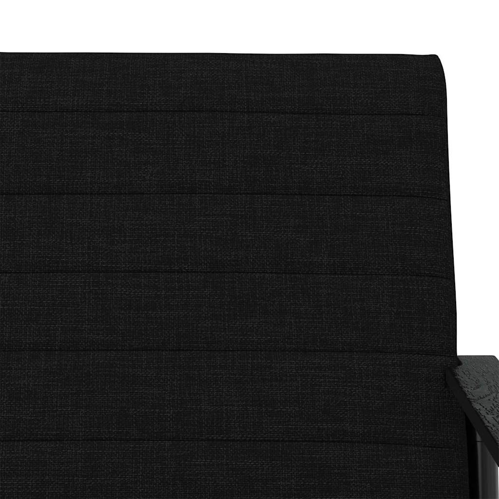 Armchair Black 59 x 75 x 78 cm fabric