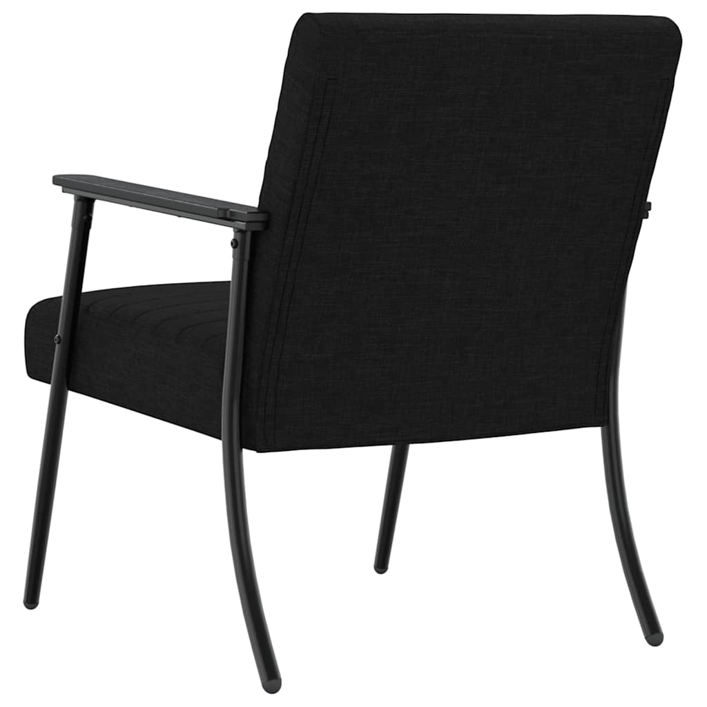 Armchair Black 59 x 75 x 78 cm fabric