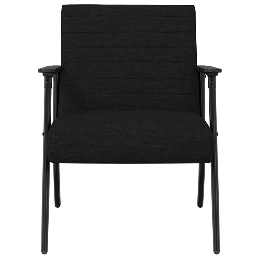 Armchair Black 59 x 75 x 78 cm fabric