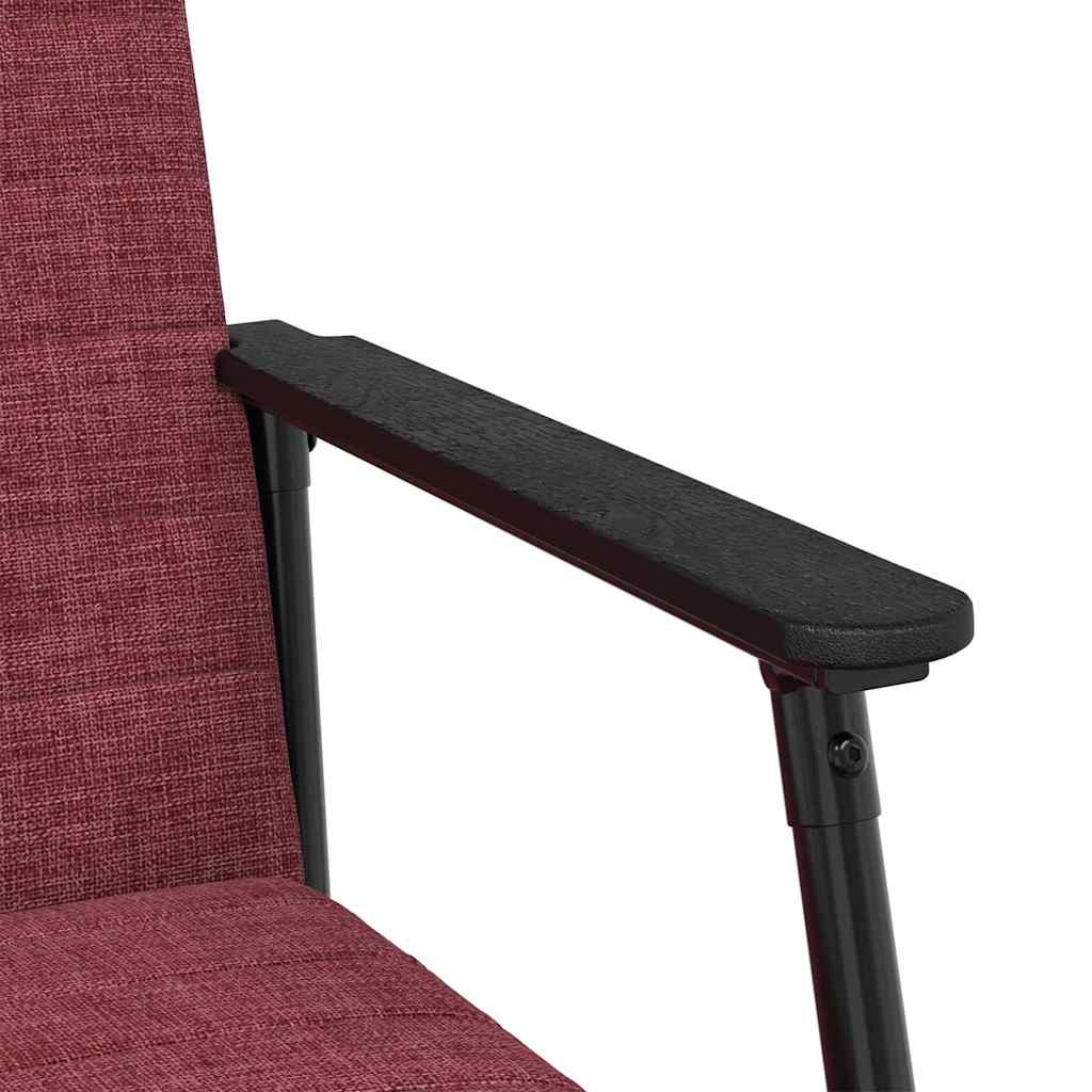 krėslas Vyno raudona 59 x 75 x 78 cm audinys